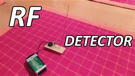 how to read rf signal|homemade rf detector.